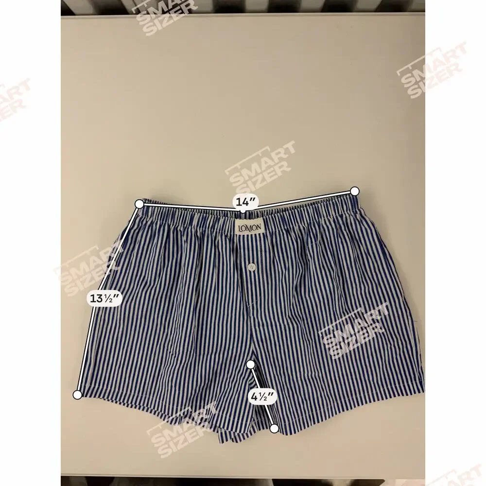 3 for $9 Lomon 100% Cotton Pajama Shorts NWT M - Picture 2 of 6